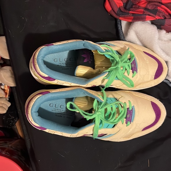 Brand new Gucci adidas tennis shoes only worn twice - Picture 4 of 8